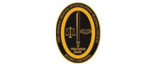 The Criminal Defense Investigation Training Council emblem with a sword, scales of justice, and an open book, representing board certification.