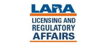 LARA (Licensing and Regulatory Affairs) logo for Michigan's licensing and regulatory department.